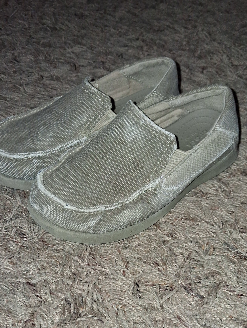 Kids Boys CROCS Slip On Loafer Shoes Size 12C 12
